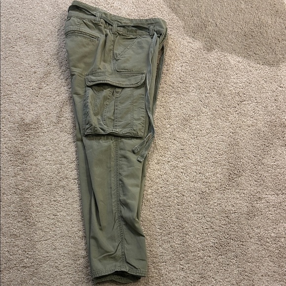Free People Olive Green Pants - Picture 6 of 11